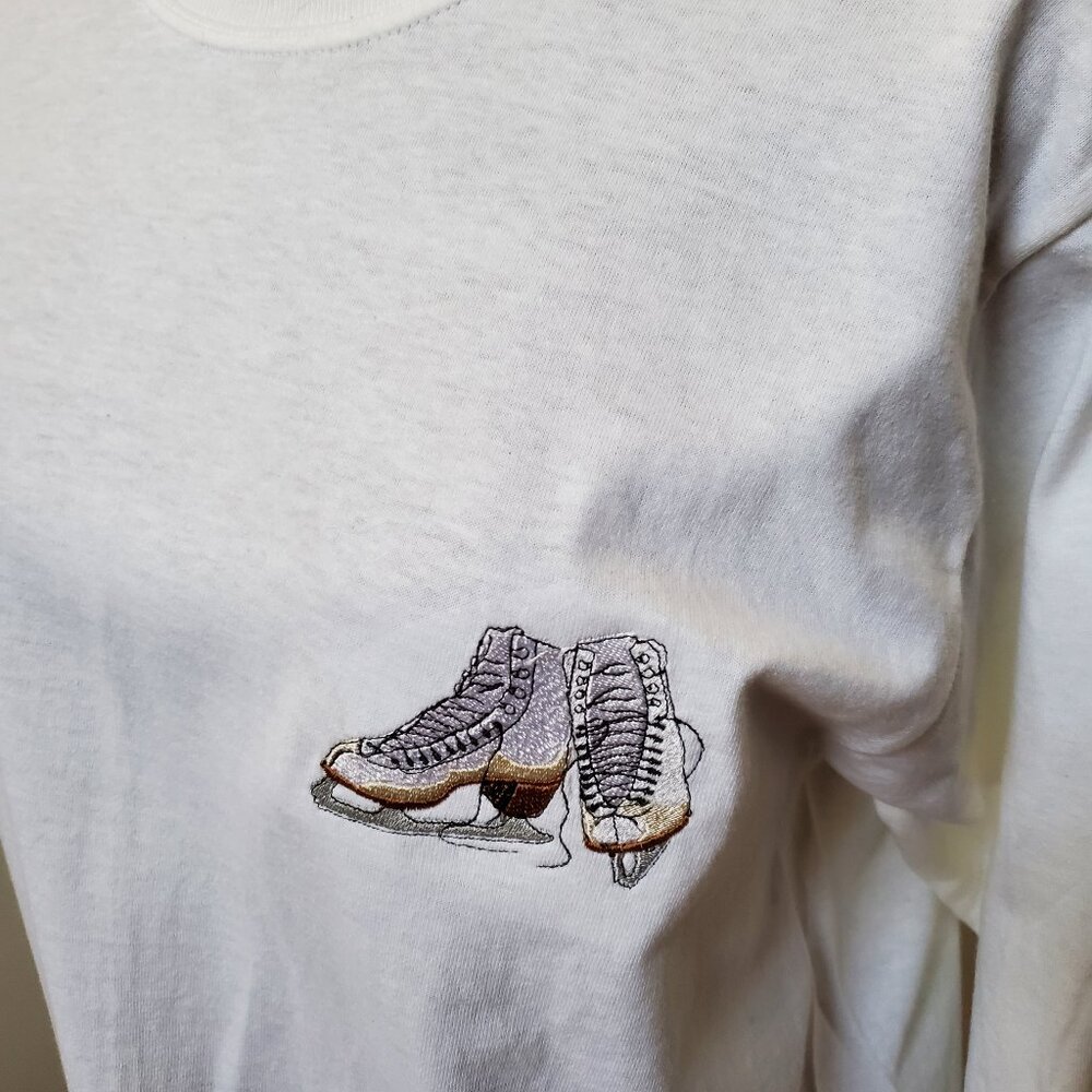 Long sleeve figure skating t-shirt